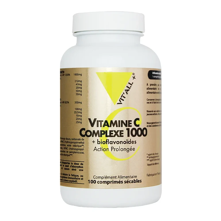 Vitamin C Complex 1000 + Bioflavonoids 100 Divisible Tablets
