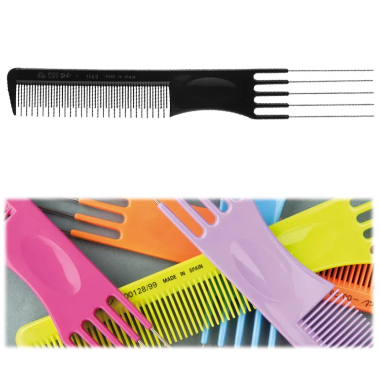 Puas Hollow Iron Comb Color 19 5cm 1un