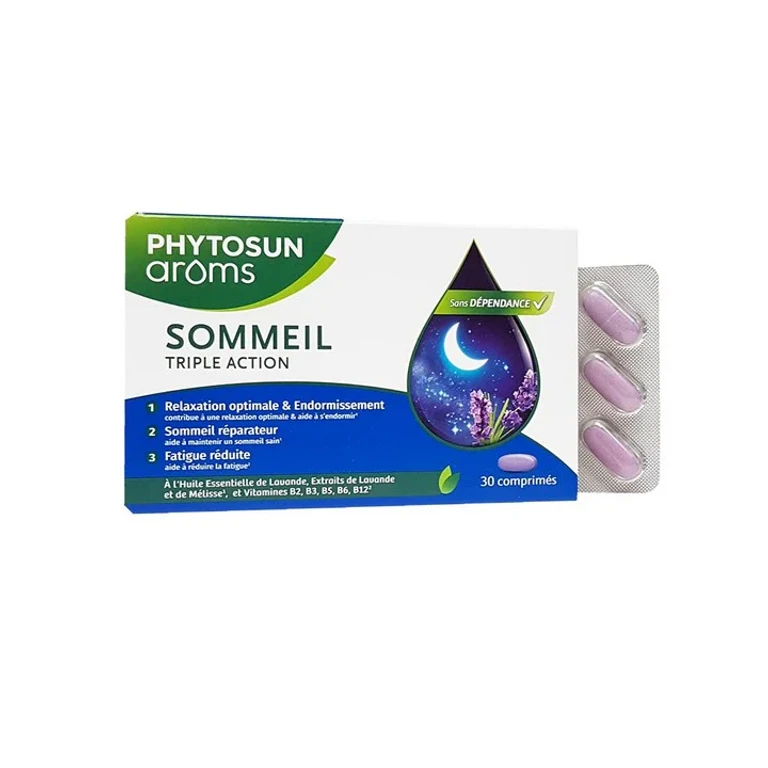Phytosun Aroms Sleep Triple Action 30 Tablets