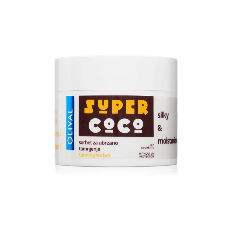 SUPER Coco water sorbet moisturizing body to accelerate tanning 100 ml