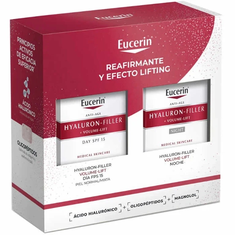 Hyaluron Filler Volume Lift Day Cream SPF15 50ml Set of 2 Pieces