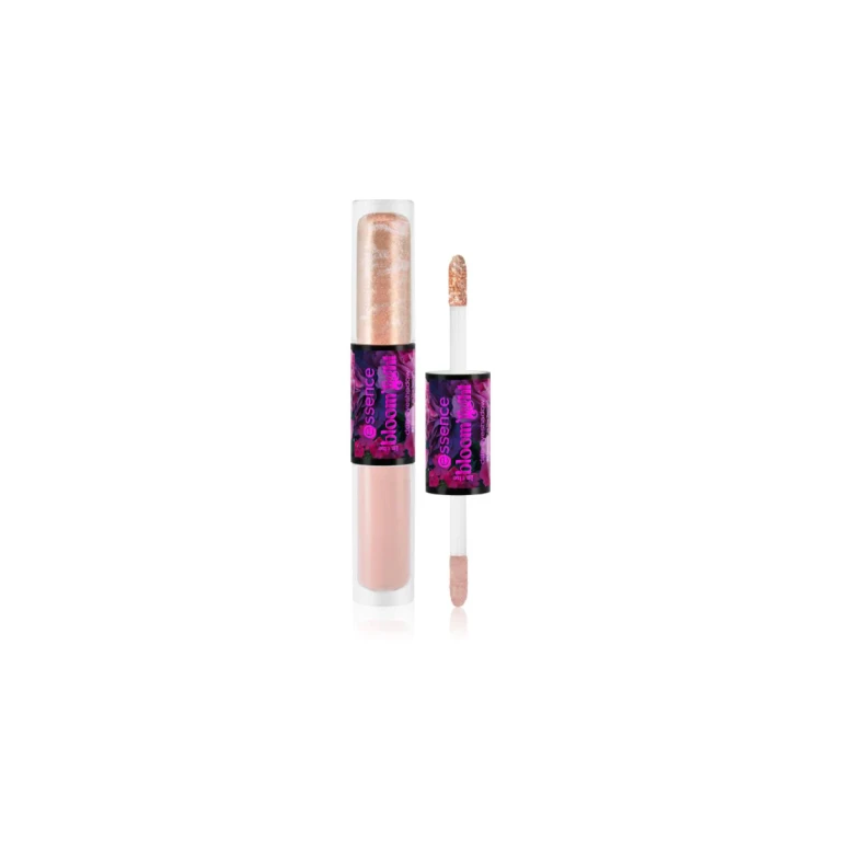 Essence In Bloom' Light Liquid Eyeshadow Duo Color 01 Dreamin' In The Twilight 3.4 G
