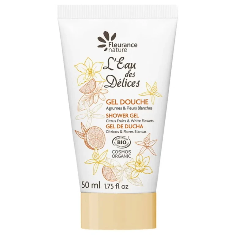 L'Eau des Délices Citrus and White Flowers Shower Gel 50 ml