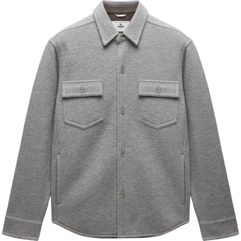 Boiled Wool Warden Overshirt - Unisex