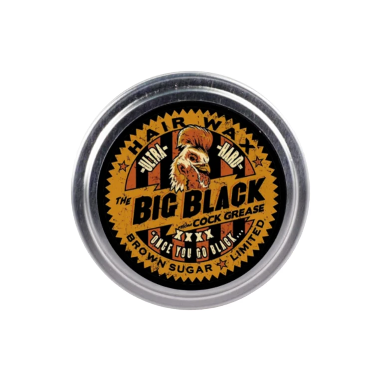 Ultra Hard The Big Black XXXX Hair styling pomade For definition and texture Strong hold 50 g