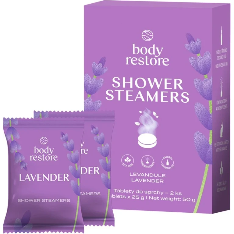 Lavender shower tablets 2× 25 g