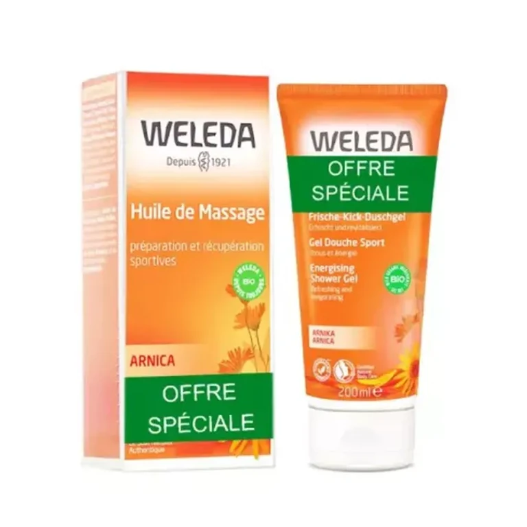 Arnica Massage Oil + Sport Shower Gel 2x200ml