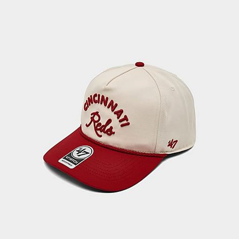 '47 Cincinnati Reds MLB Rope Script Hitch Snapback Hat