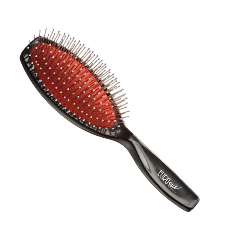 Accordion brush Eurostil with small black white sphere 1 pc.