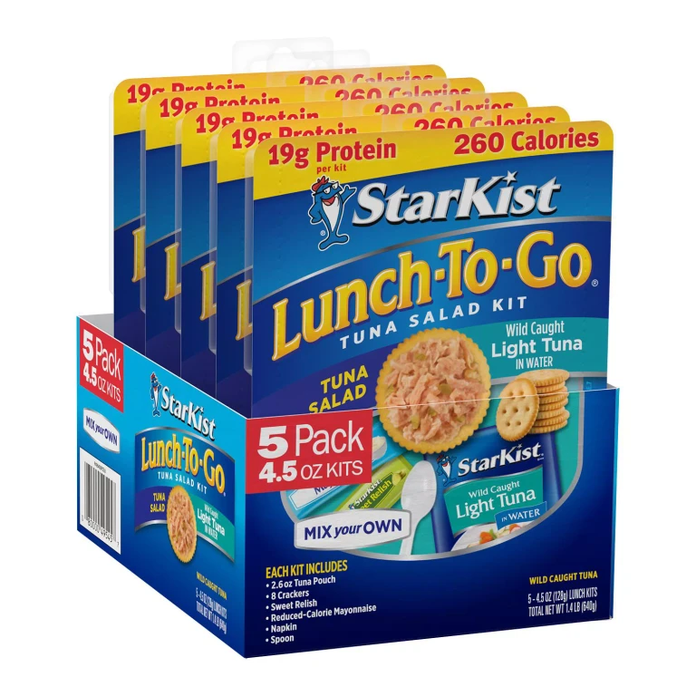 Chunk Light Tuna In Water Lunch To-Go, 4.1 oz., 5 ct.