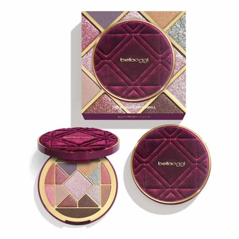 Pochette media bordeaux