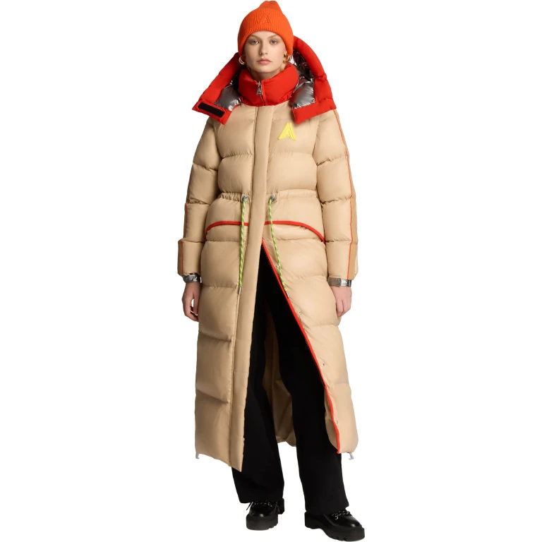 Tingwick 2-In-1 Maxi Puffer Jacket with Removable Sleeves - Women's