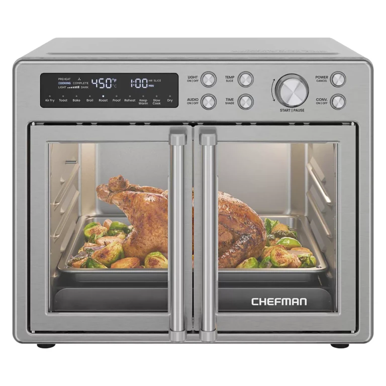 10-in-1 Stainless Steel French Door Toaster Oven Air Fryer