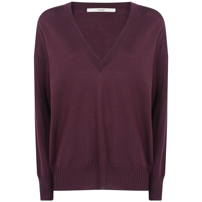 Sweater Long Sleeves V Neck "263Fxb08002"