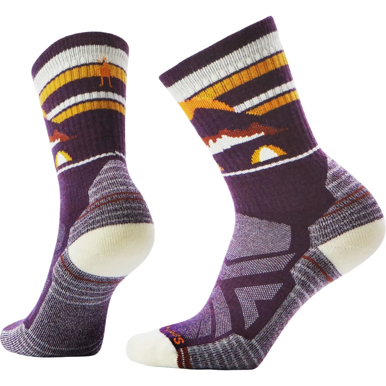 Hike Light Cushion Mountain Moon Crew Socks - Women's