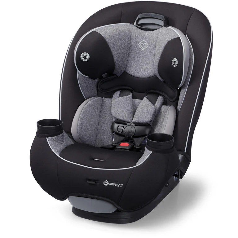 Everfit All-in-One Convertible Car Seat, Choose Color; Eclipse Black:- Eclipse Black