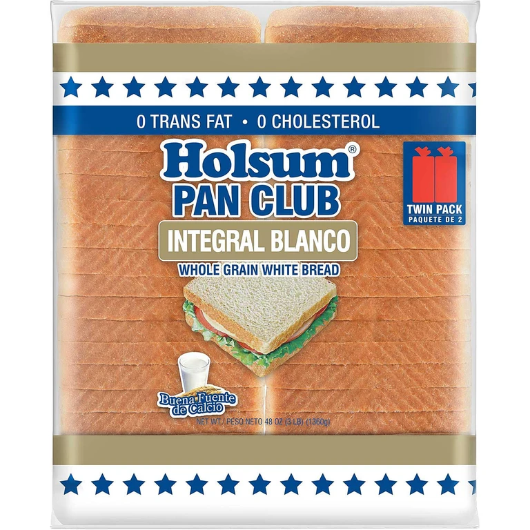 Club Whole Grain White Bread 24 oz., 2 pk.
