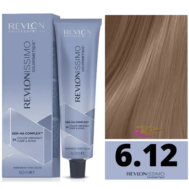 Revlonissimo Colorsmetique 6.12 Dark Blonde Ash Iris 60ml