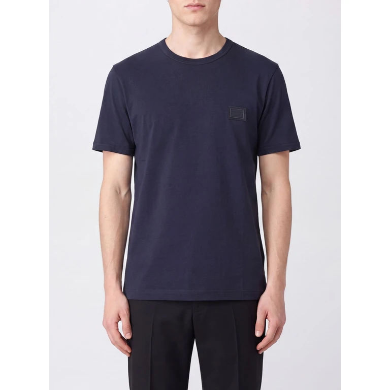 T-shirt en coton DOLCE & GABBANA à logo ton sur ton