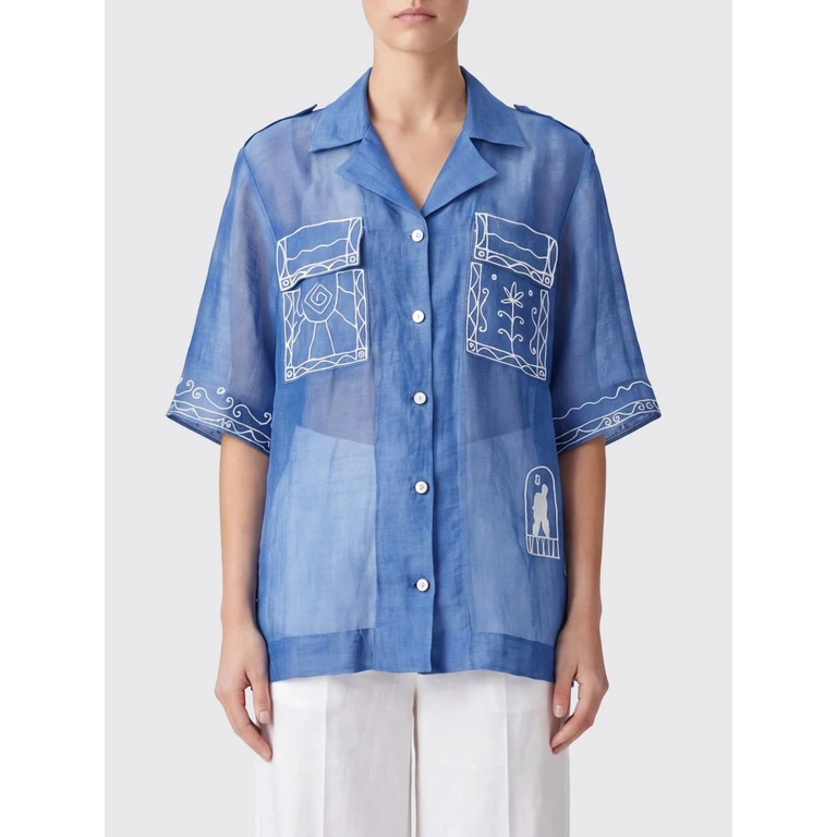 Shirt Woman color Blue (6049TBLU)