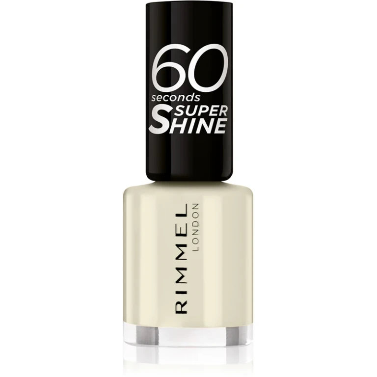 60 Seconds Super Shine Nail Polish Color 730 Silver Bullet 8 ml