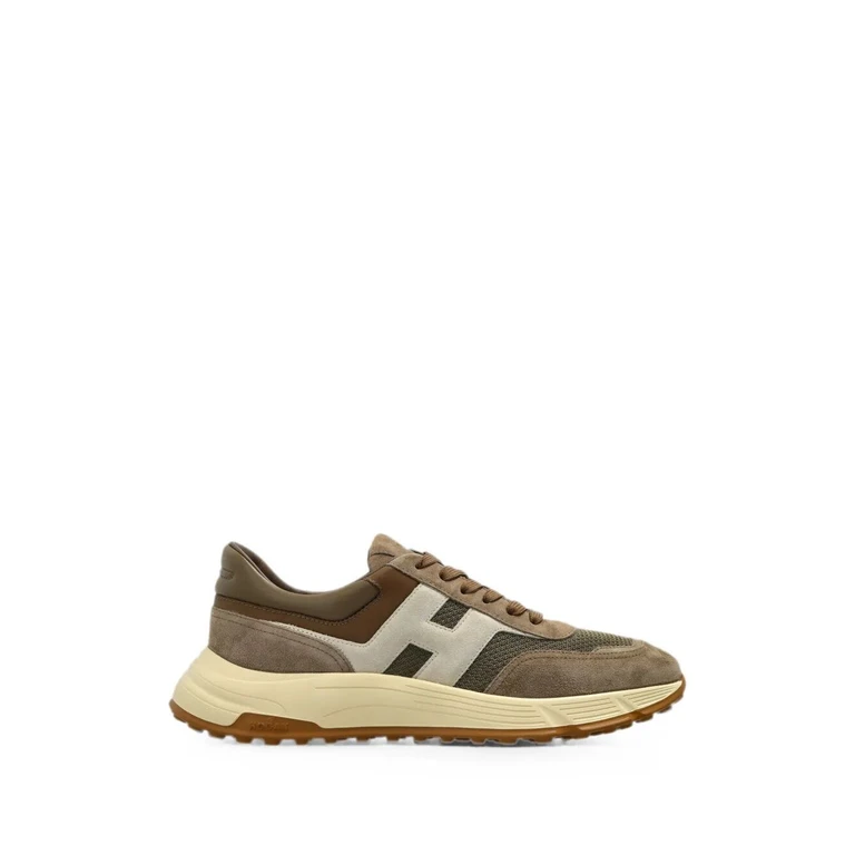 Trainers Green Leather "Hogan Hyperlight"