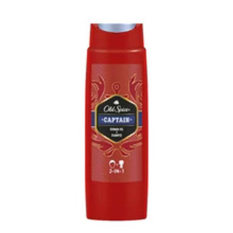 Captain shower gel + Shampoo - Shower gel for body and hair 400ml