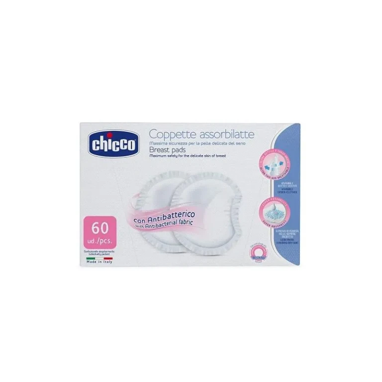 Antibacterial absorbent discs Chicco