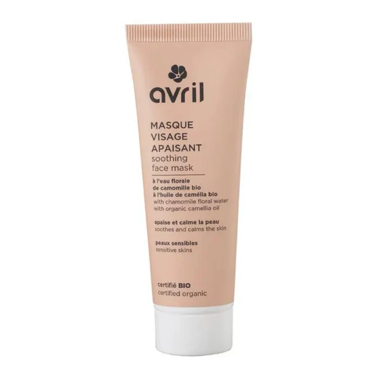Soothing mask with organic chamomile floral water Sensitive skin 50ml