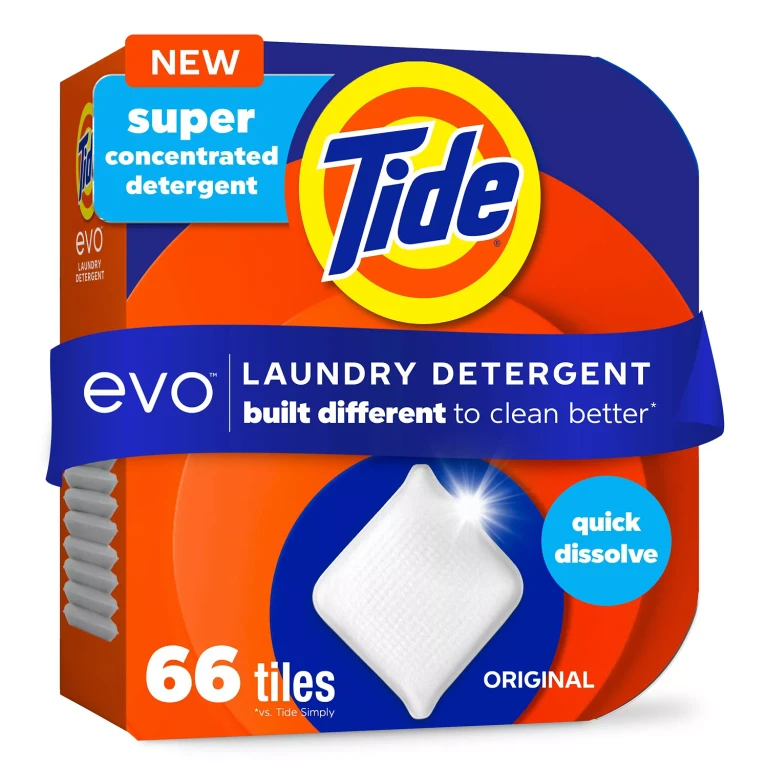 evo Laundry Detergent Fiber Tiles, Original, 66 ct.