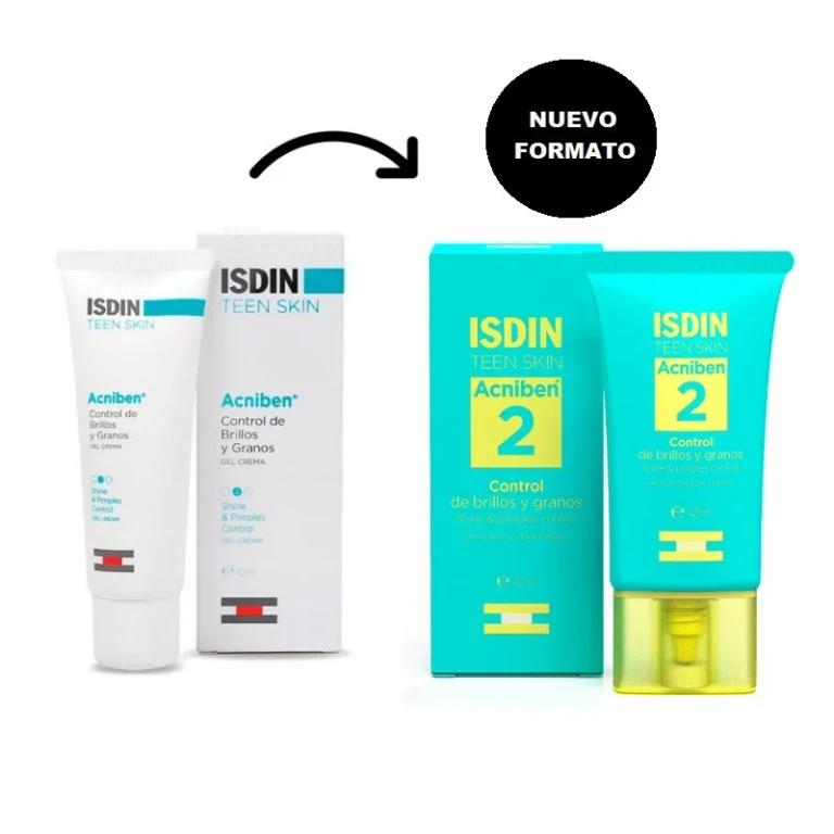 Acniben Teen Skin Gel Cream For Shine And Grain Control 40ml