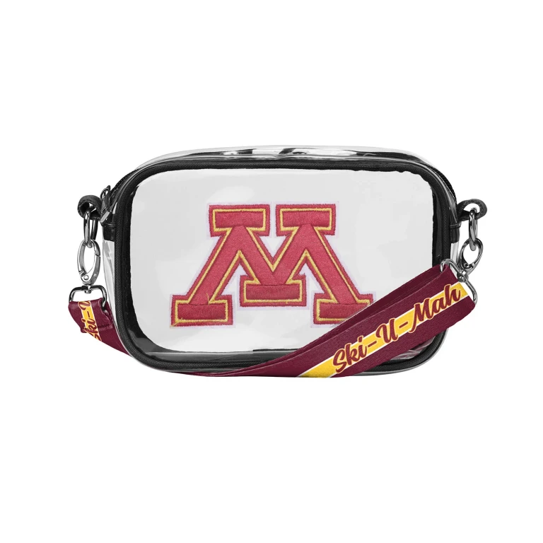 Minnesota Gophers Clear Crossbody Bag