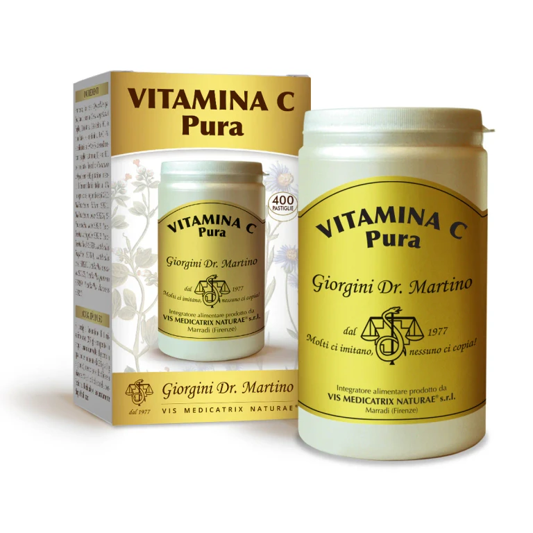 pure vitamin c 200 g - 400 tablets of 500 mg