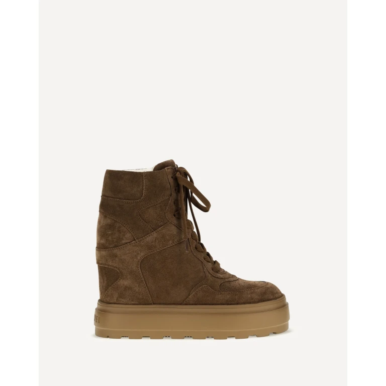 Lace-up wedge Sneakers Female 36.5