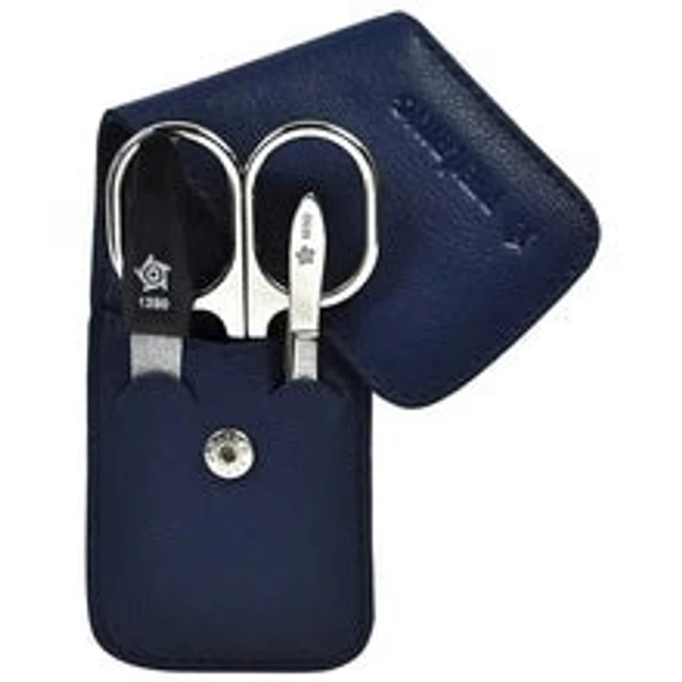 3 Piece Travel Manicure Set Blue
