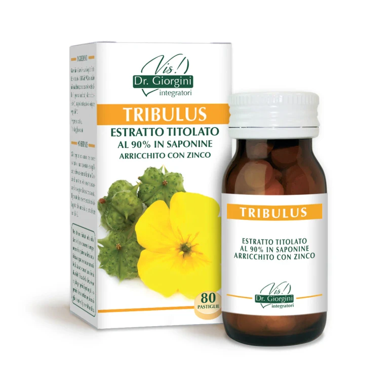 tribulus titrated extract 80 tablets of 500 mg - 40 gr