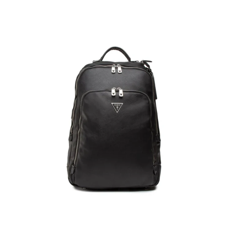 , Certosa, fabric backpack, black, HMCERTP2297BLA, for men