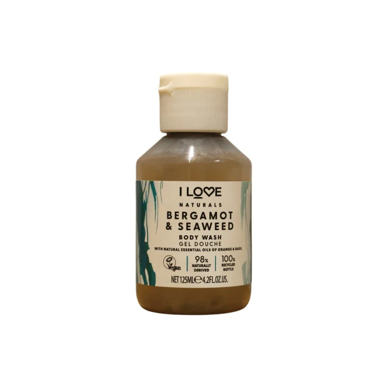 Naturals Collection Bergamot & Algae Moisturizing Shower Gel for All Skin Types 125ml