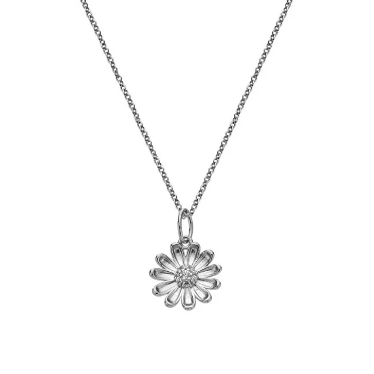 Silver Necklace with Zirconia Proud Of You Silver Whisper Swp009 (Chain, Pendant)