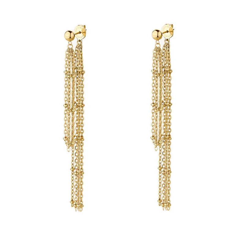 Elegant 2 in 1 Essential Gold Plated Earrings BNL098