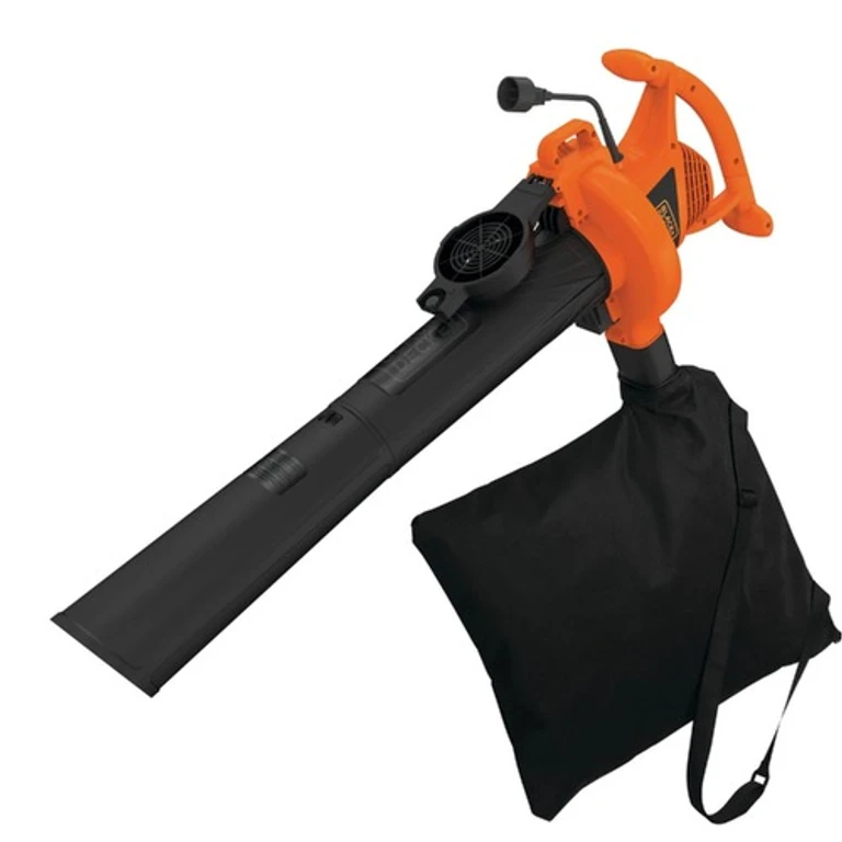 BV3100 12 Amp Up to 210 MPH 3-in-1 Electric Corded Leaf Blower/Vacuum/Mulcher