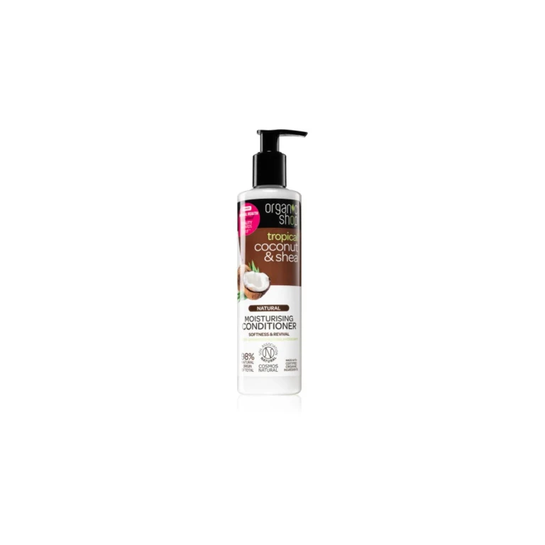 Natural Coconut & Shea Butter Moisturizing Conditioner for Damaged and Dry Hair 280ml