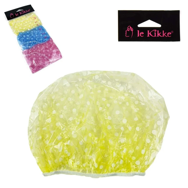 Shower cap set 3 pieces