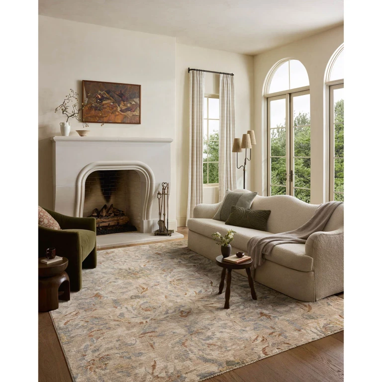 Calypso Area Rugs:- Floral, 9'x12'4'