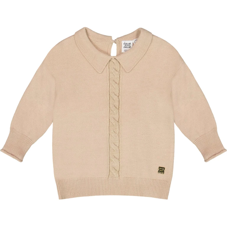 3/4 Sleeve Knitted Sweater - Little Girl