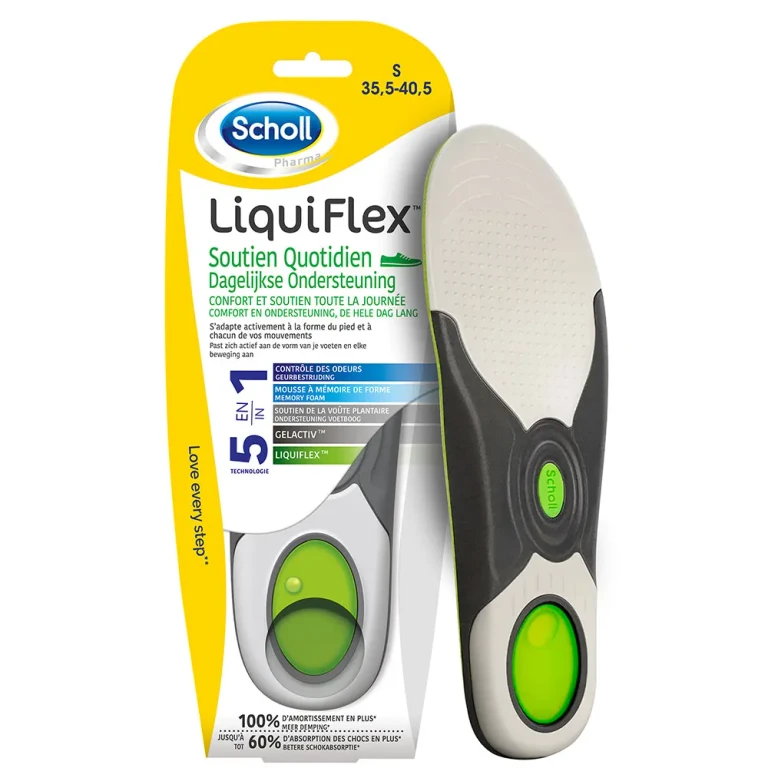 LiquiFlex Daily Support Insoles Women Size 35.5-40.5