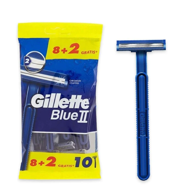 Gillette Blue Ii 8 + 2 Free