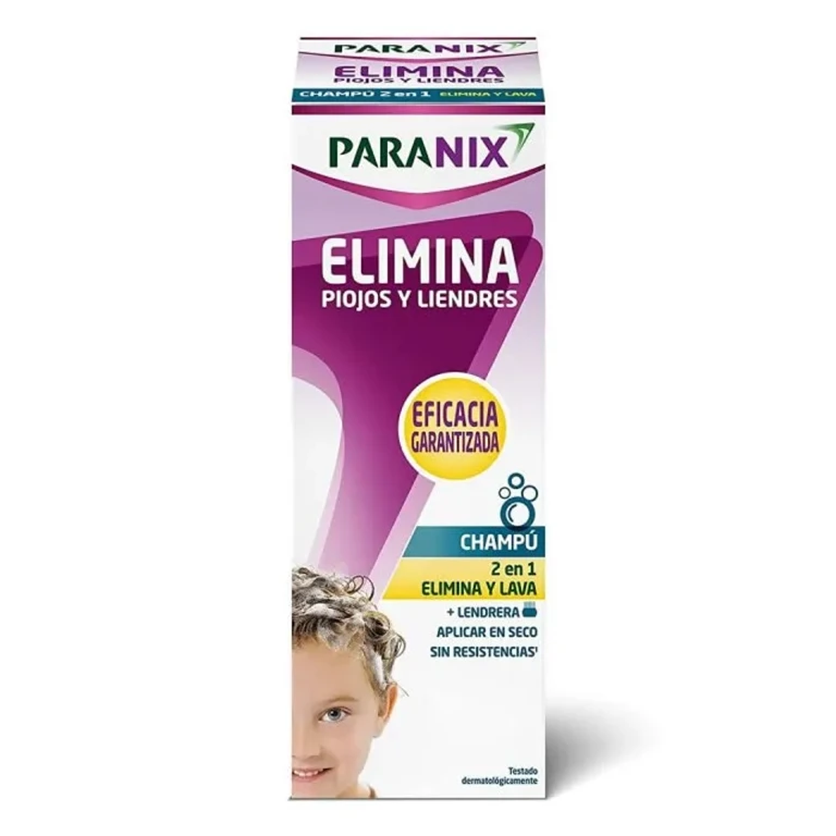 Shampoo Removes Lice and Nits + Lice Comb