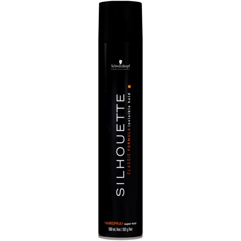 SILHOUETTE Very strong black hair spray 500 ml