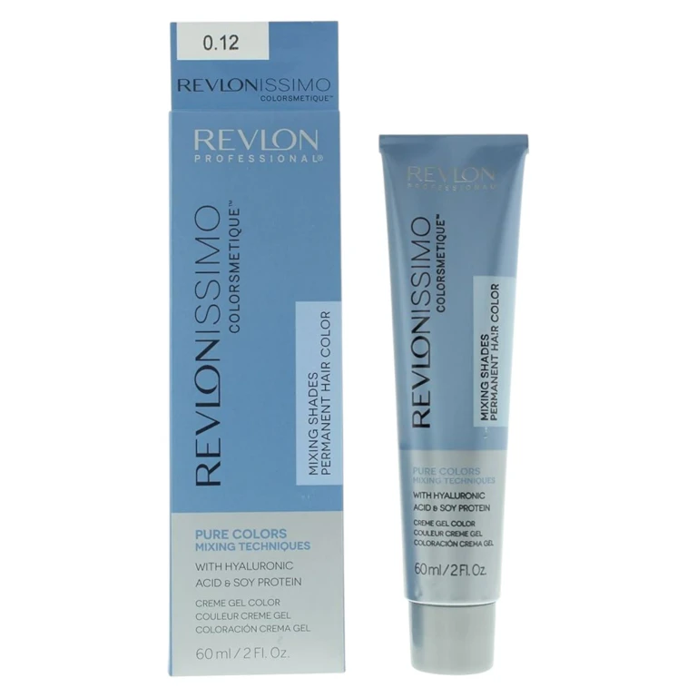 Revlonissimo Colorsmetique Color & Care Complex Permanent Hair Color 012 Iridescent Gray 60 ml